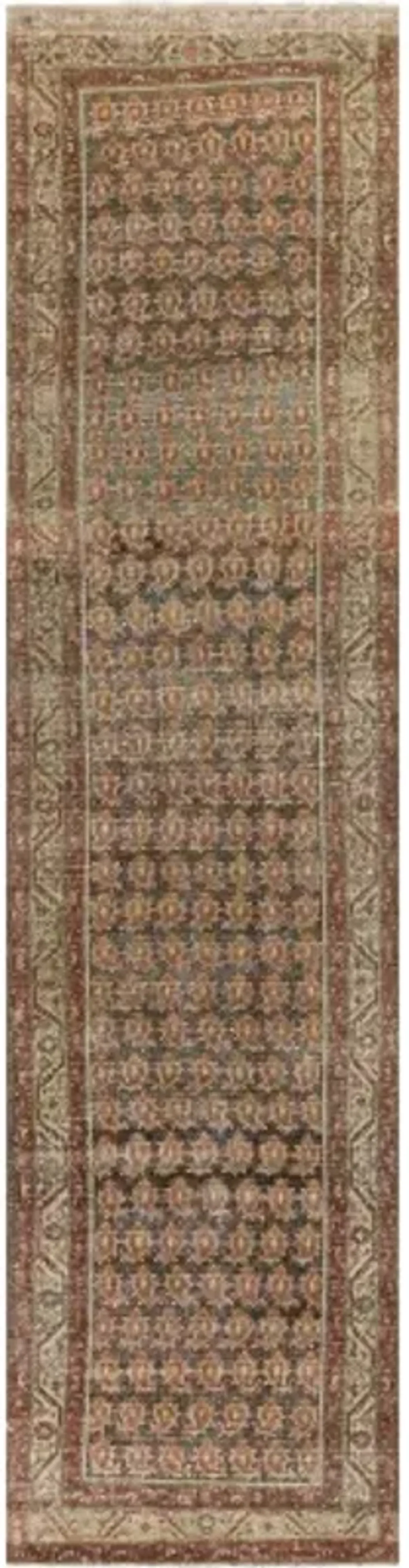 One of a Kind 3'4" x 13'6" Rug