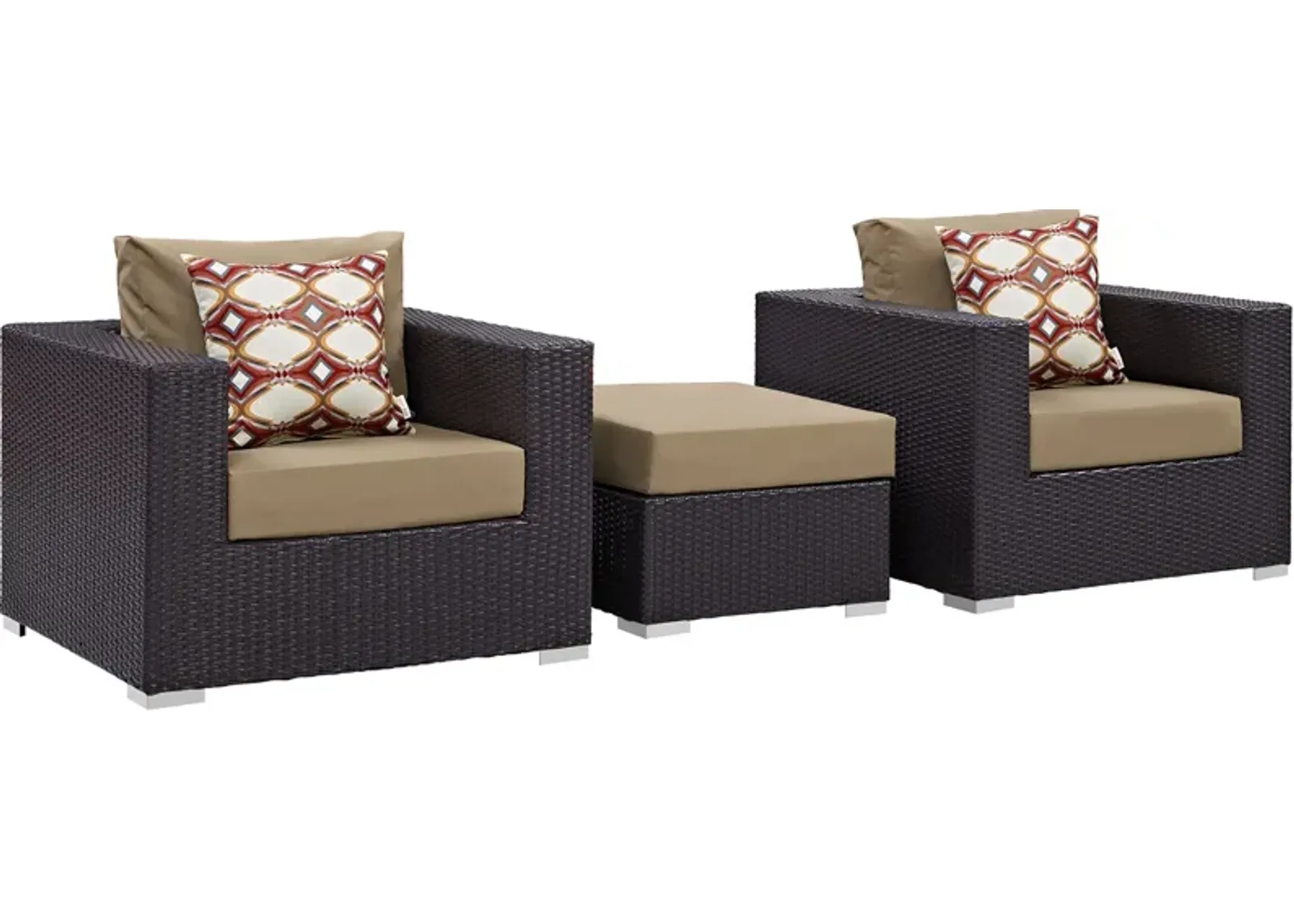 Convene 3 Piece Outdoor Patio Sofa Set