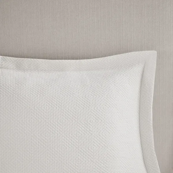 Croscill Home Fiore Marshmallow 3 Piece Coverlet Set