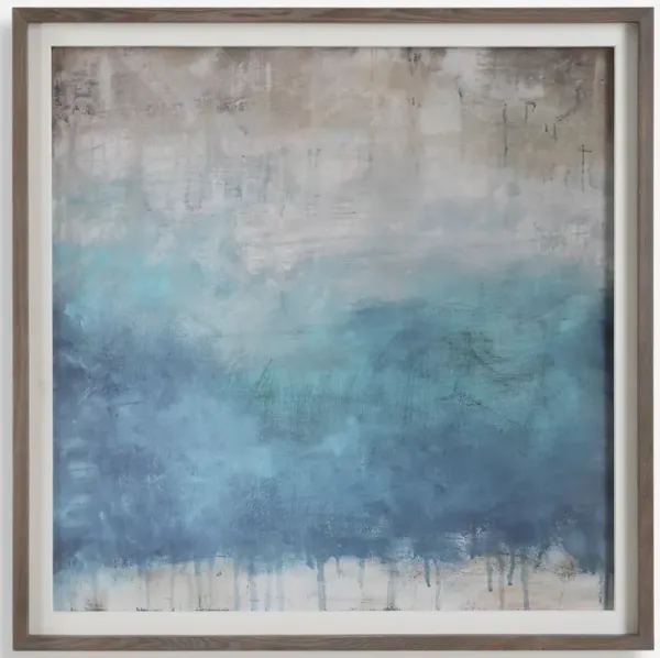 Serenity Paused Framed Abstract Print