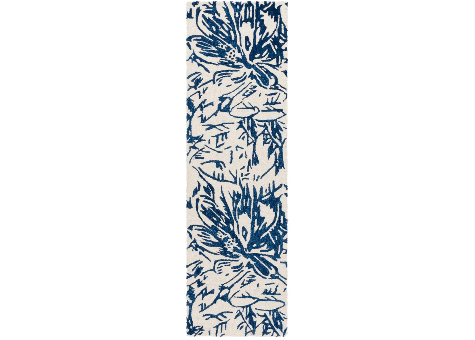 JARDIN 329 IVORY  2'-3' x 8' Runner Rug