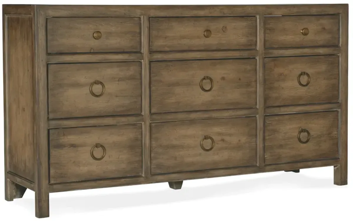 Sundance 9-Drawer Dresser