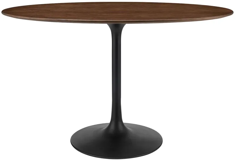 Lippa 48" Oval Wood Grain Dining Table