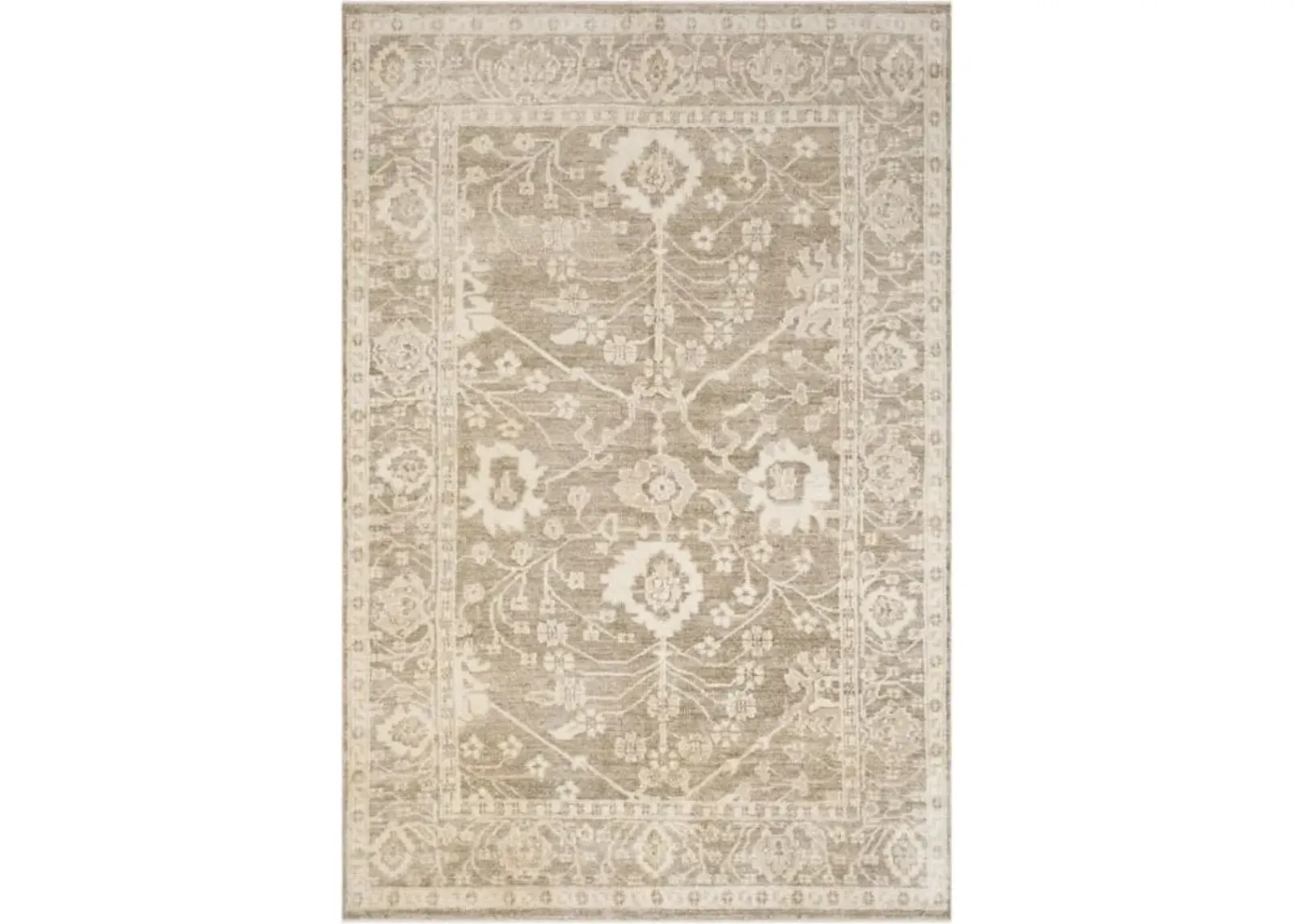 OUSHAK 601 Grey 6' X 9' Medium Rectangle Rug