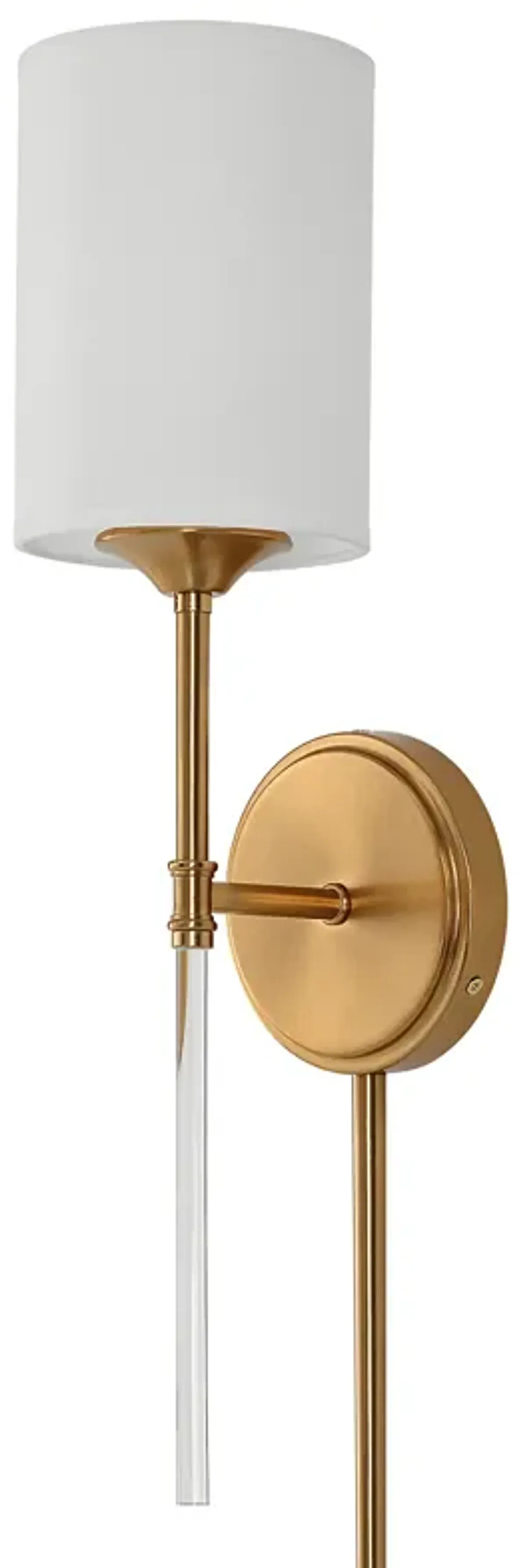 Awyr 1 Light Brass Sconce