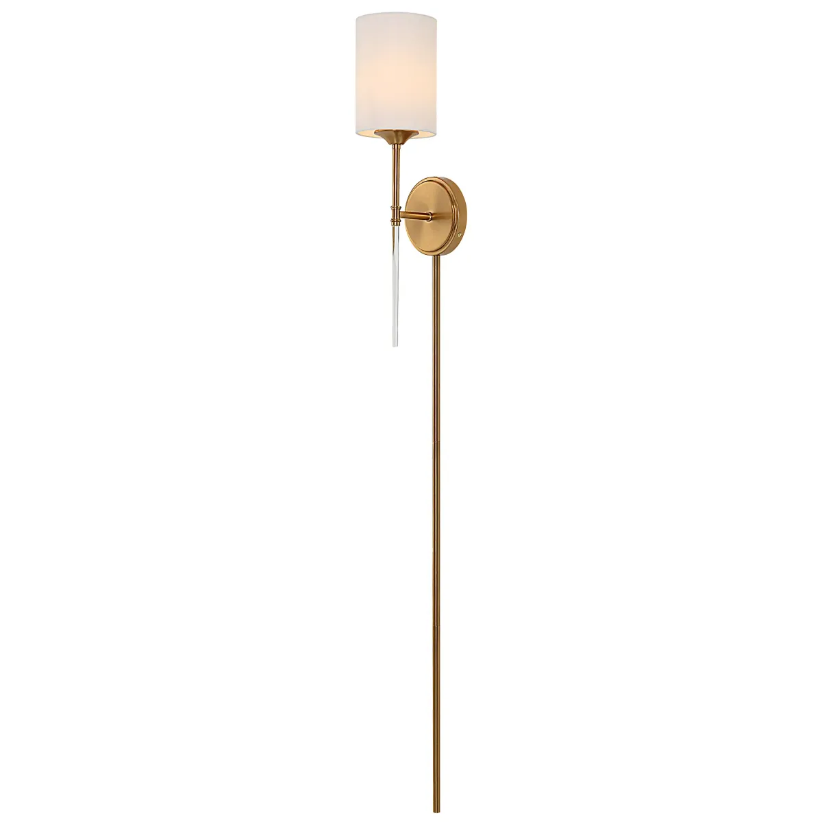 Awyr 1 Light Brass Sconce