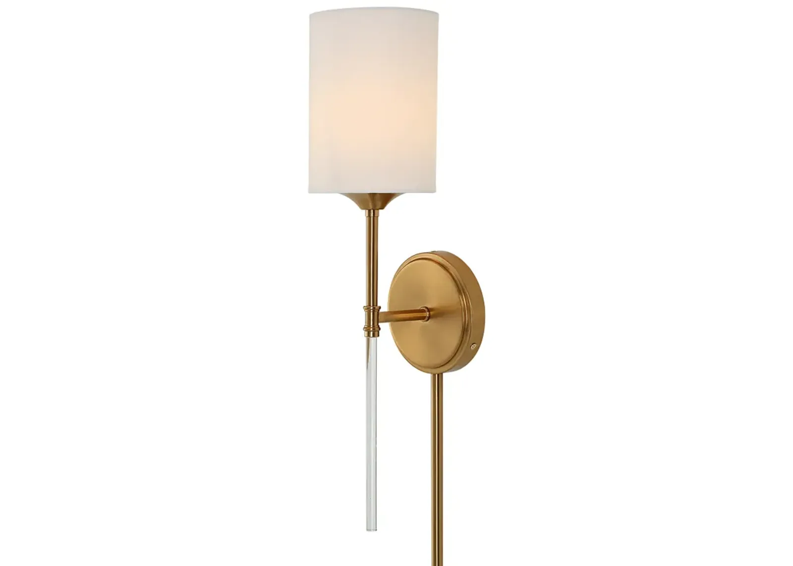 Awyr 1 Light Brass Sconce