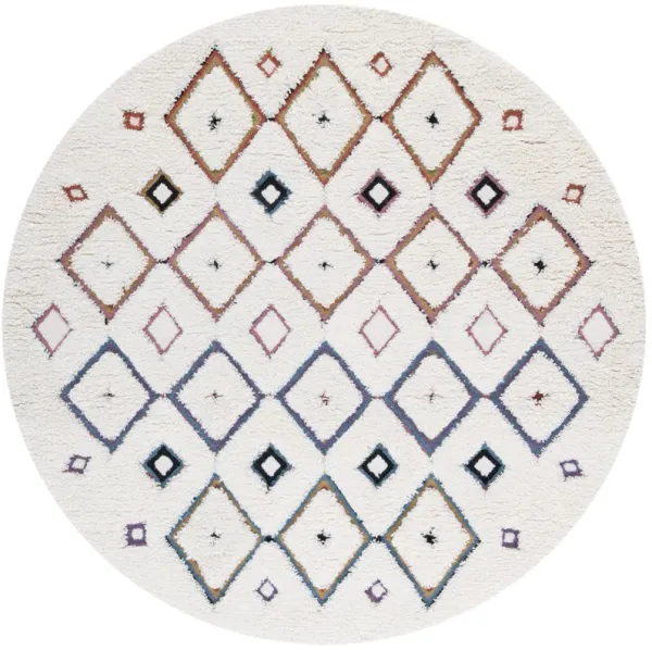 CASABLANCA Hand Tufted 6' x 6' Round area rug