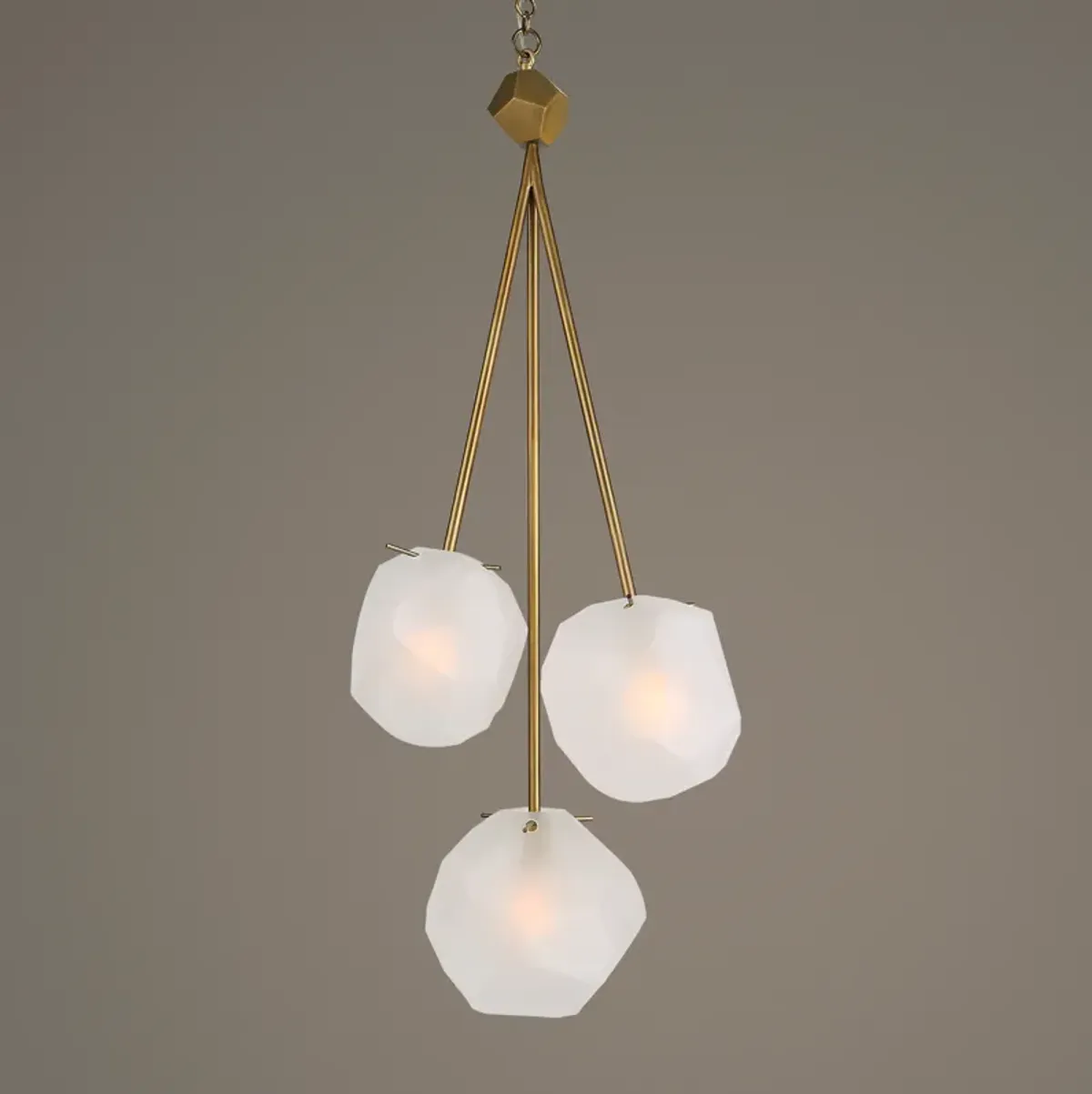 Geodesic 3 Light Pendant