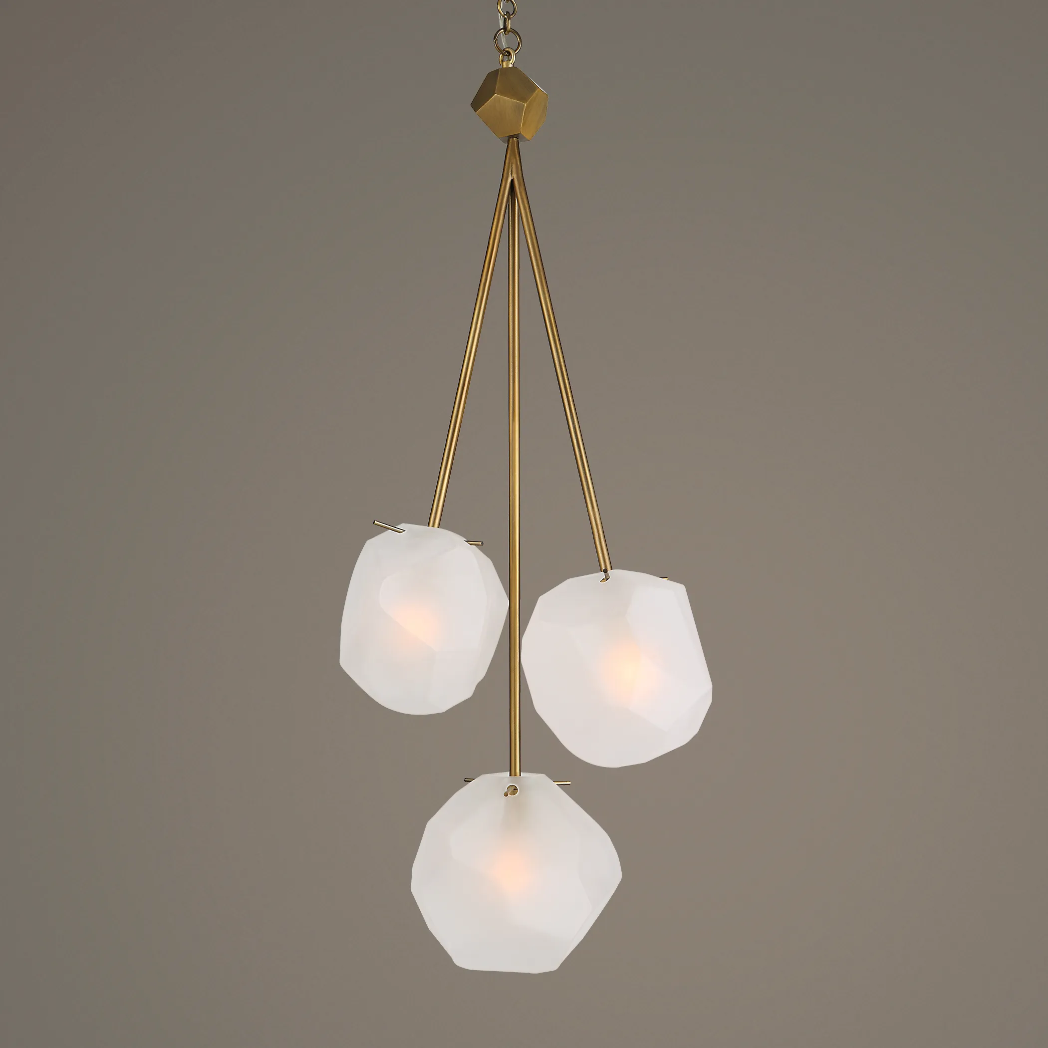 Geodesic 3 Light Pendant