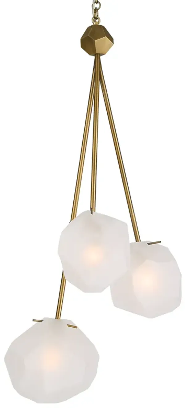 Geodesic 3 Light Pendant