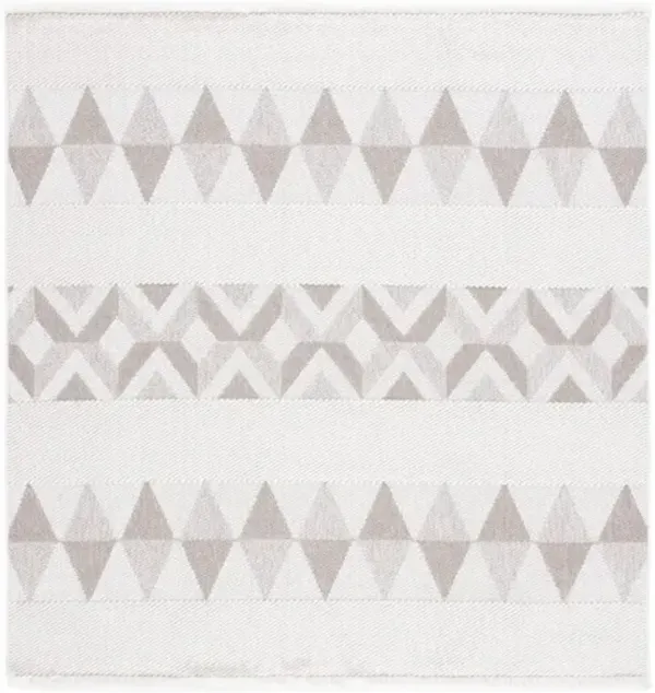 LOTUS 100 Beige 6'-7' X 6'-7' Square Square Rug