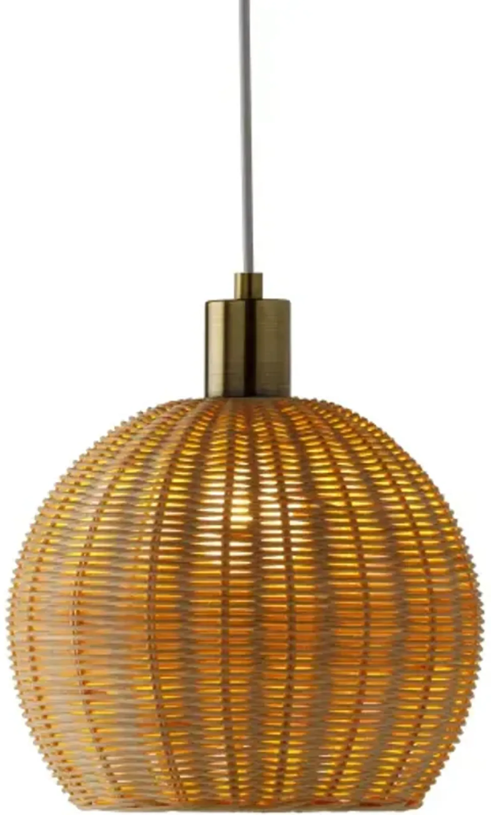 Melange MEG-003 10"L x 10"W x 9"H Pendant