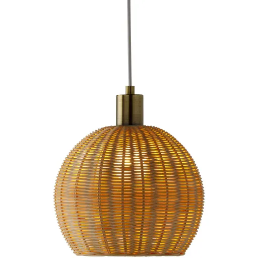 Melange MEG-003 10"L x 10"W x 9"H Pendant