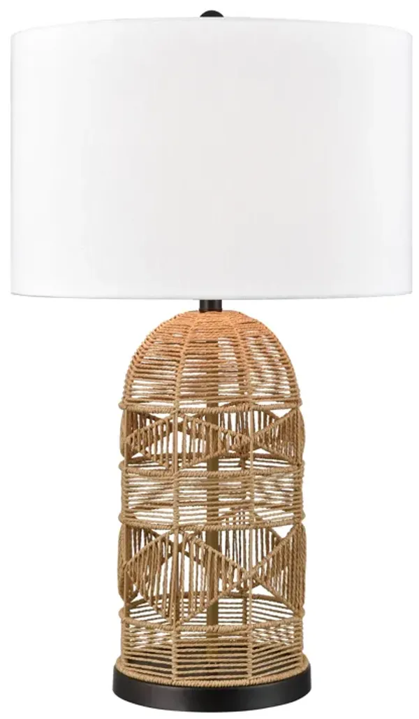 Peckham 30'' High 1-Light Table Lamp - Natural - Includes LED Bulb