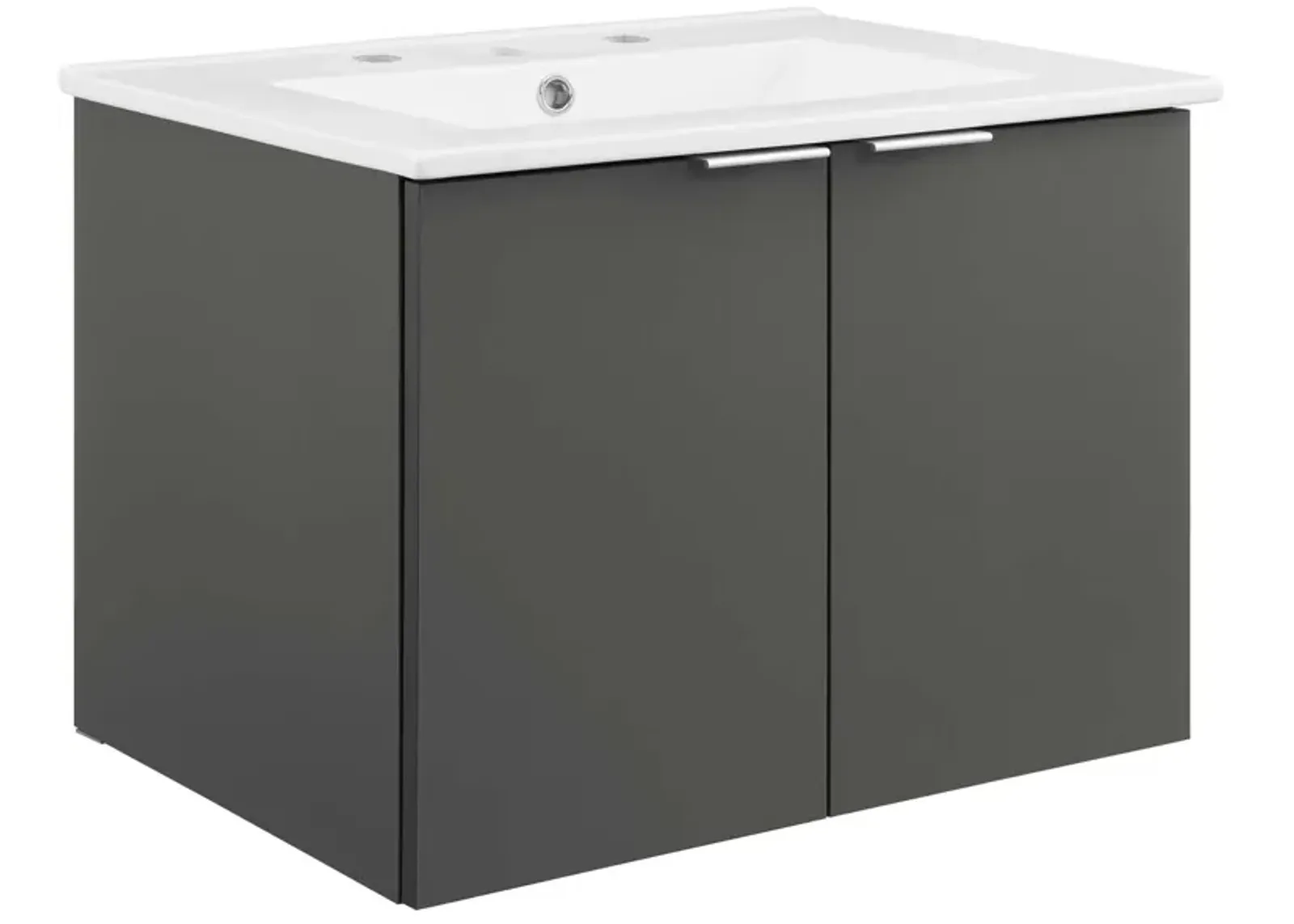 Maybelle 24" Wall-Mount Bathroom Vanity