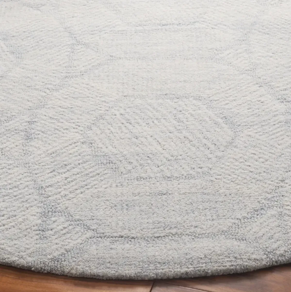 METRO 577 LIGHT GREY 6' x 6' Round Round Rug