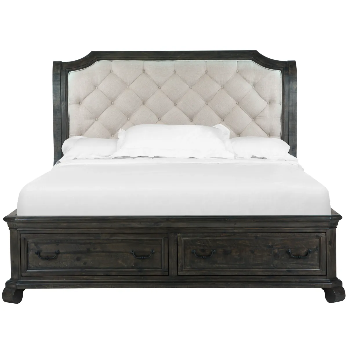 Bellamy Complete King Sleigh Storage Bed