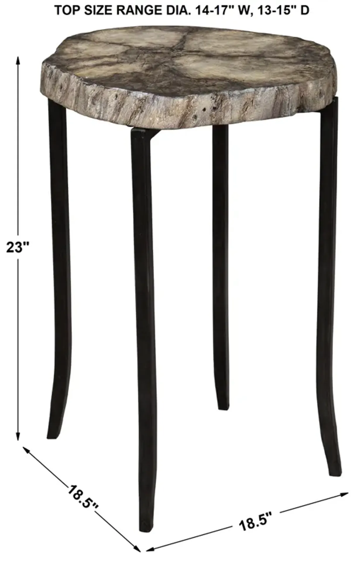 Stiles Rustic Accent Table