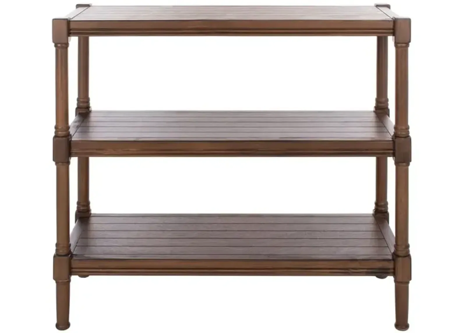 RAFIKI 3 SHELF CONSOLE TABLE