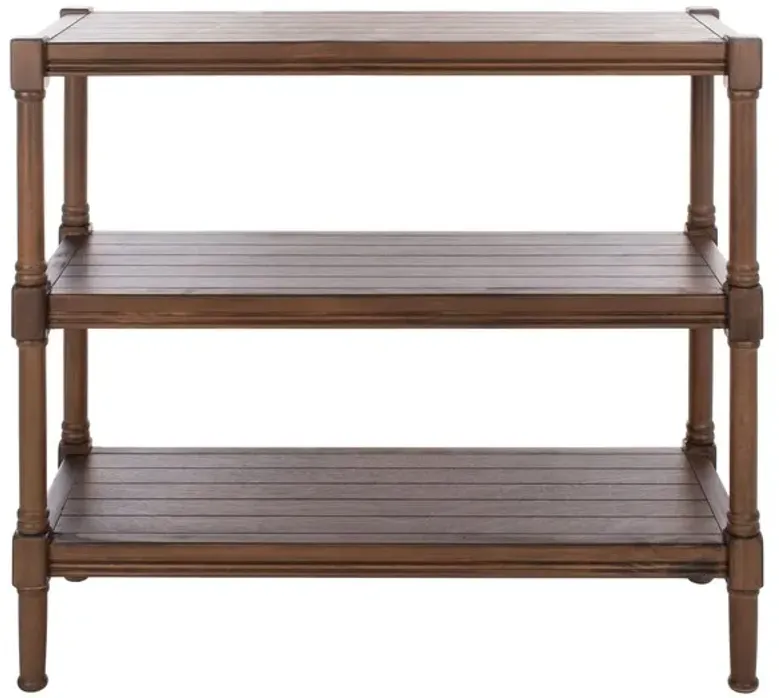 RAFIKI 3 SHELF CONSOLE TABLE