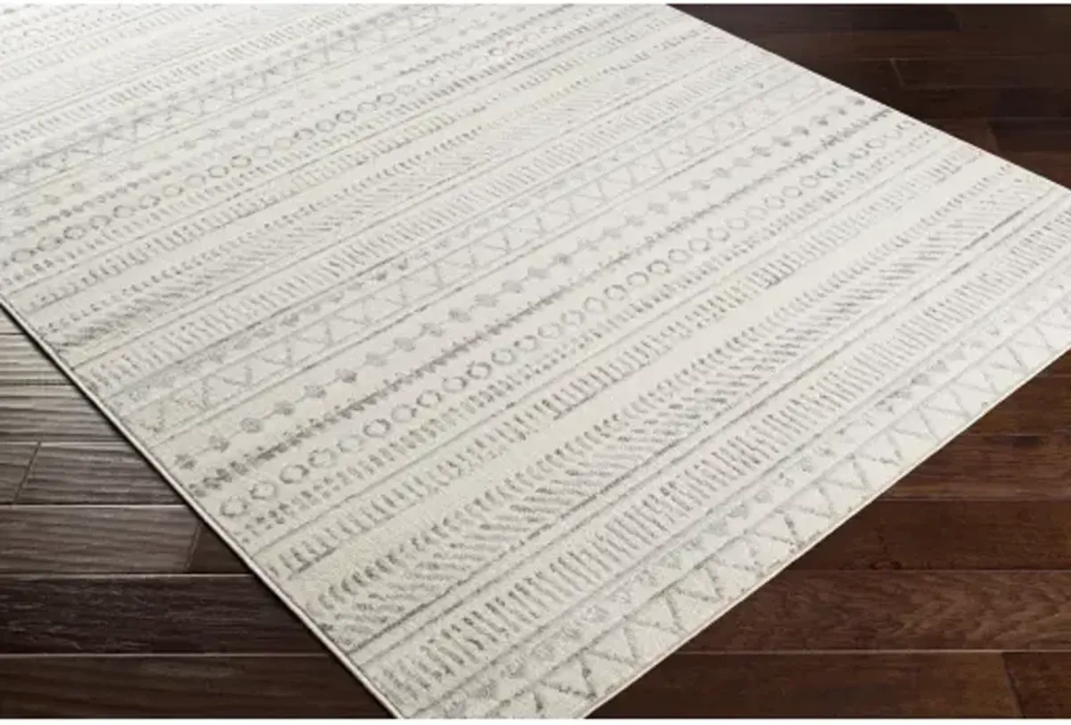 Pisa PSS-2304 4'3" x 5'7" Machine Woven Rug