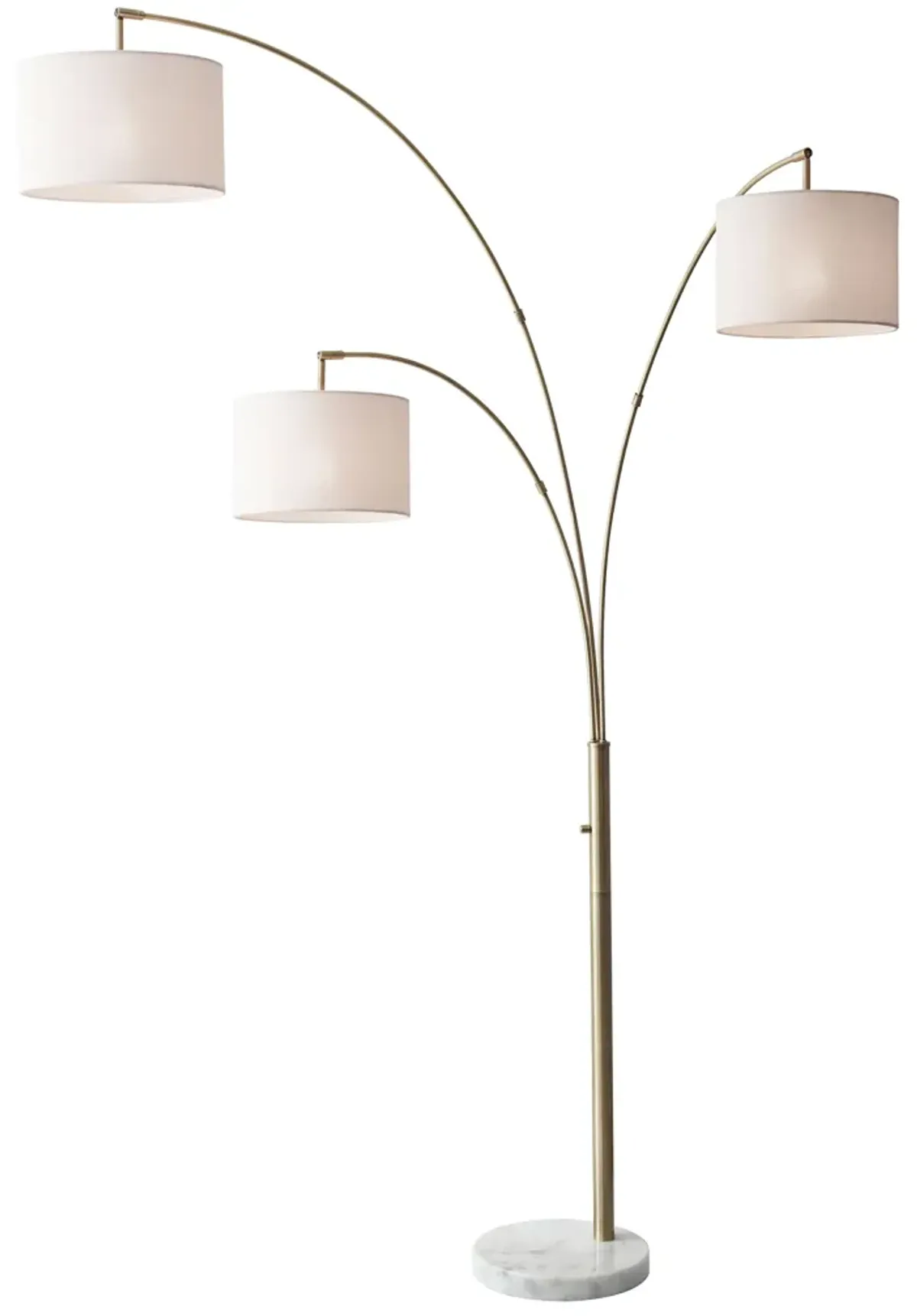 Bowery 3-Arm Arc Lamp