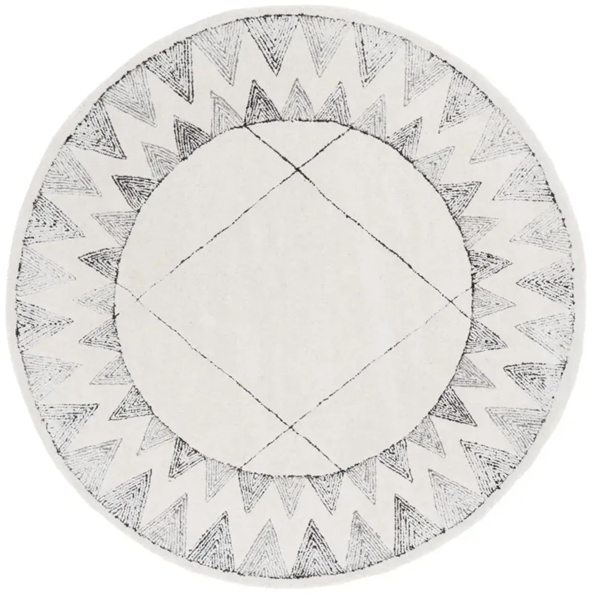 KENYA Hand Tufted 6' x 6' Round area rug