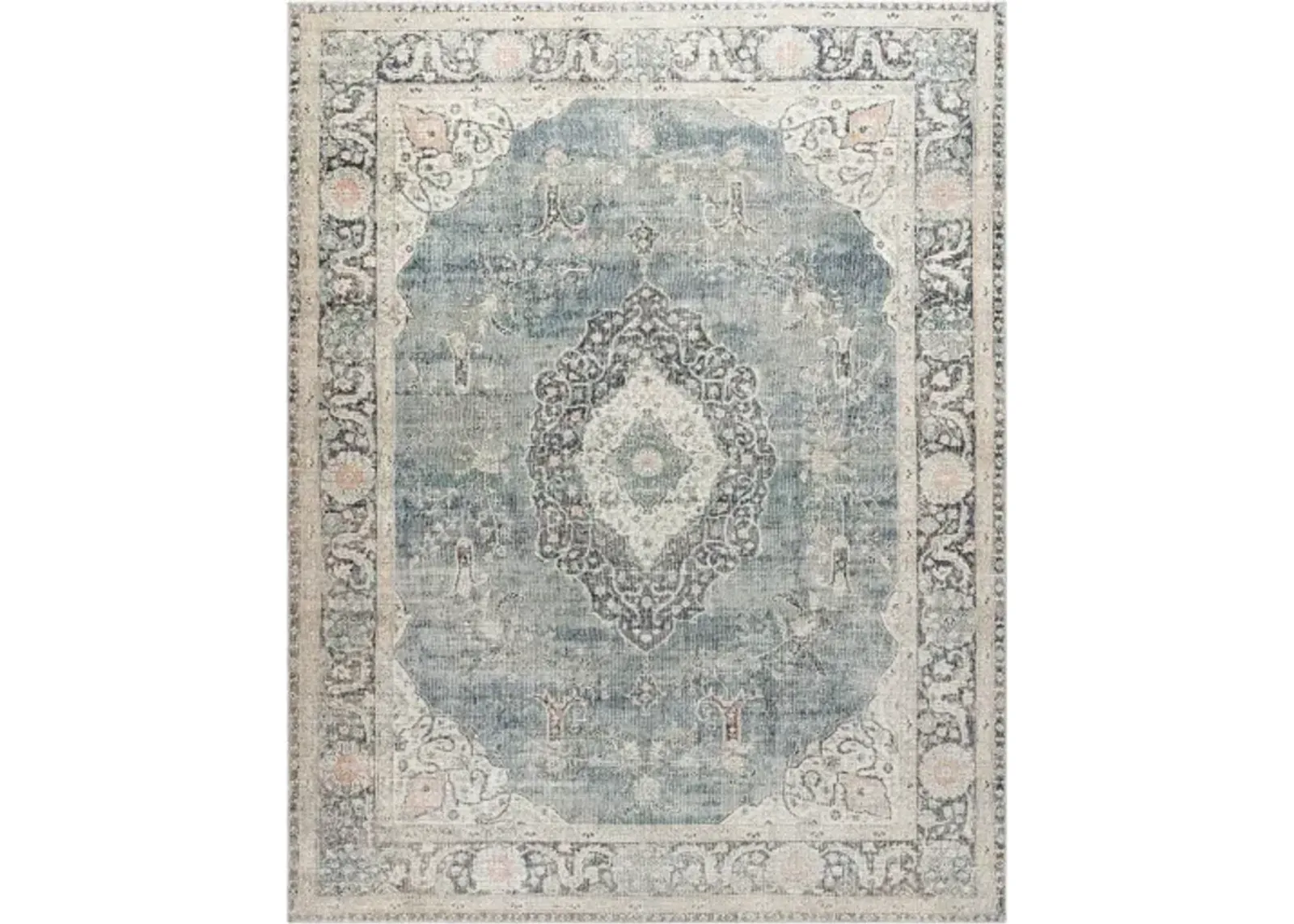 Marlene BOMN-2300 3'10" x 5'7" Machine Woven Rug