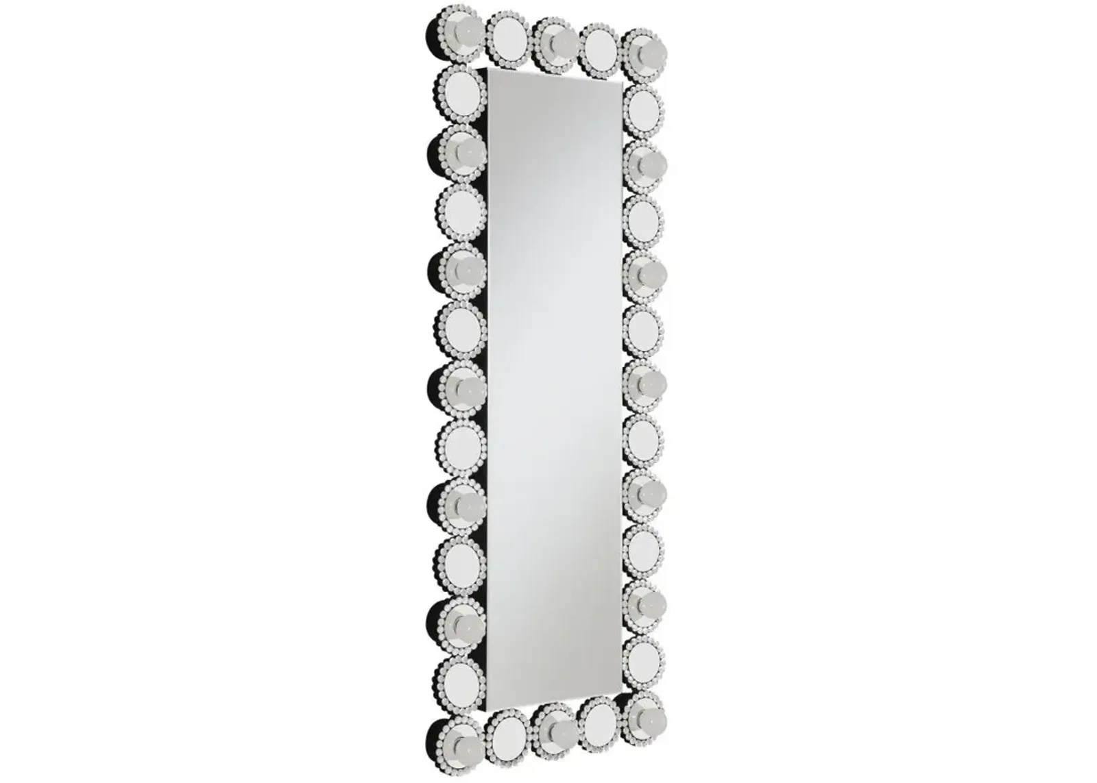 Aghes Rectangular Wall Mirror with LED Lighting Mirror