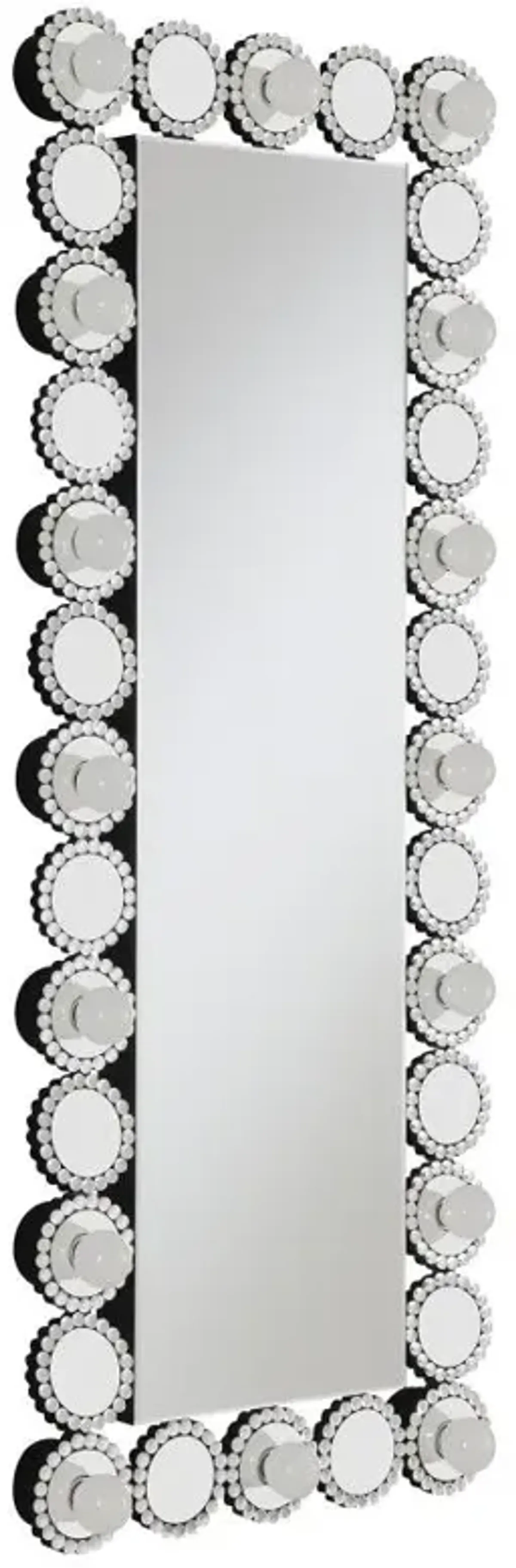 Aghes Rectangular Wall Mirror with LED Lighting Mirror