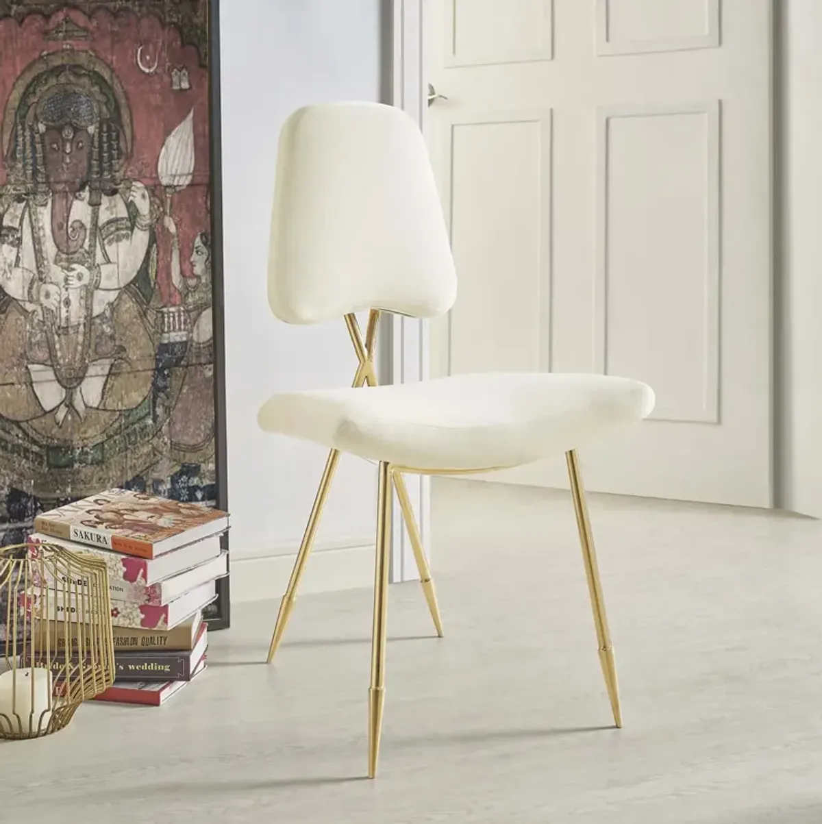 Ponder Performance Velvet Dining Side Chair