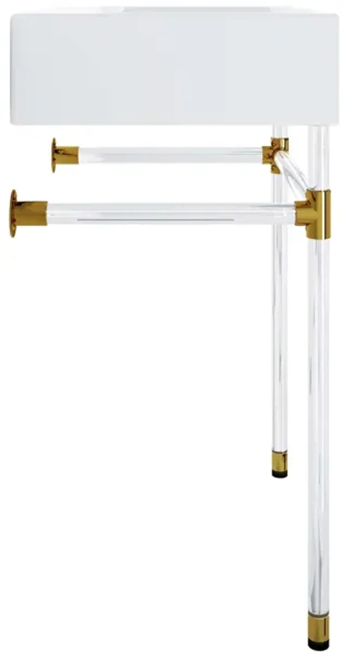 Redeem 24" Acrylic Wall-Mount Bathroom Vanity