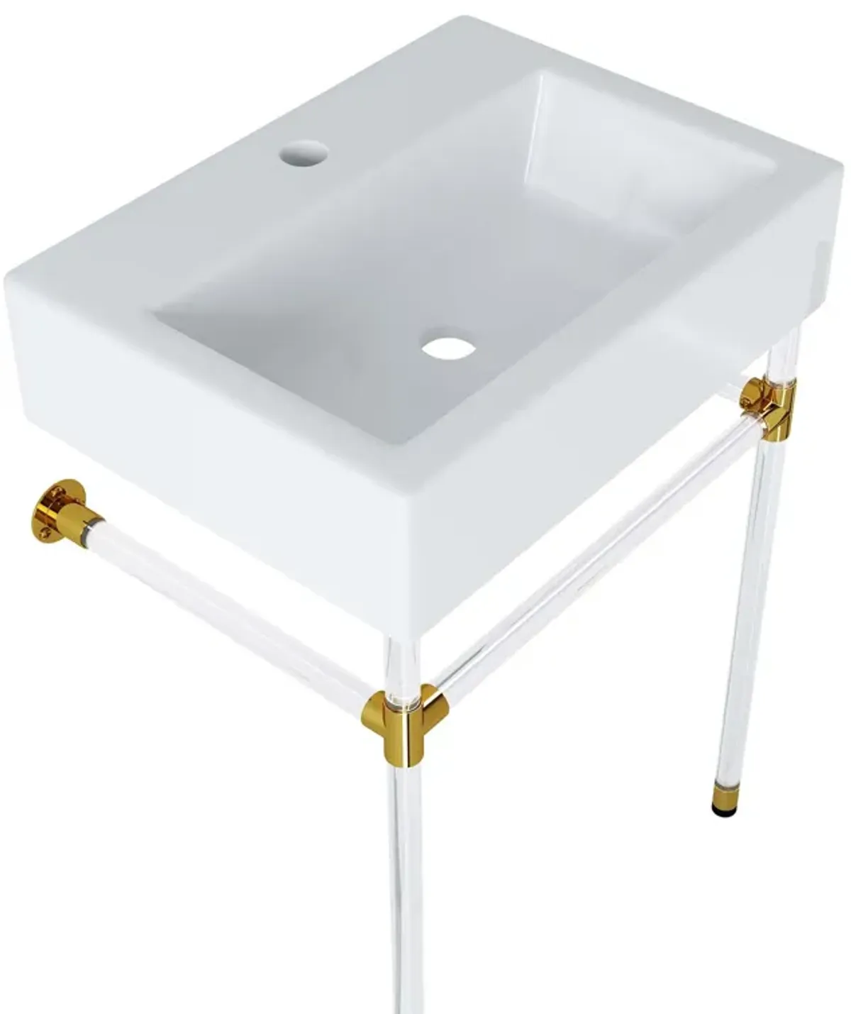 Redeem 24" Acrylic Wall-Mount Bathroom Vanity