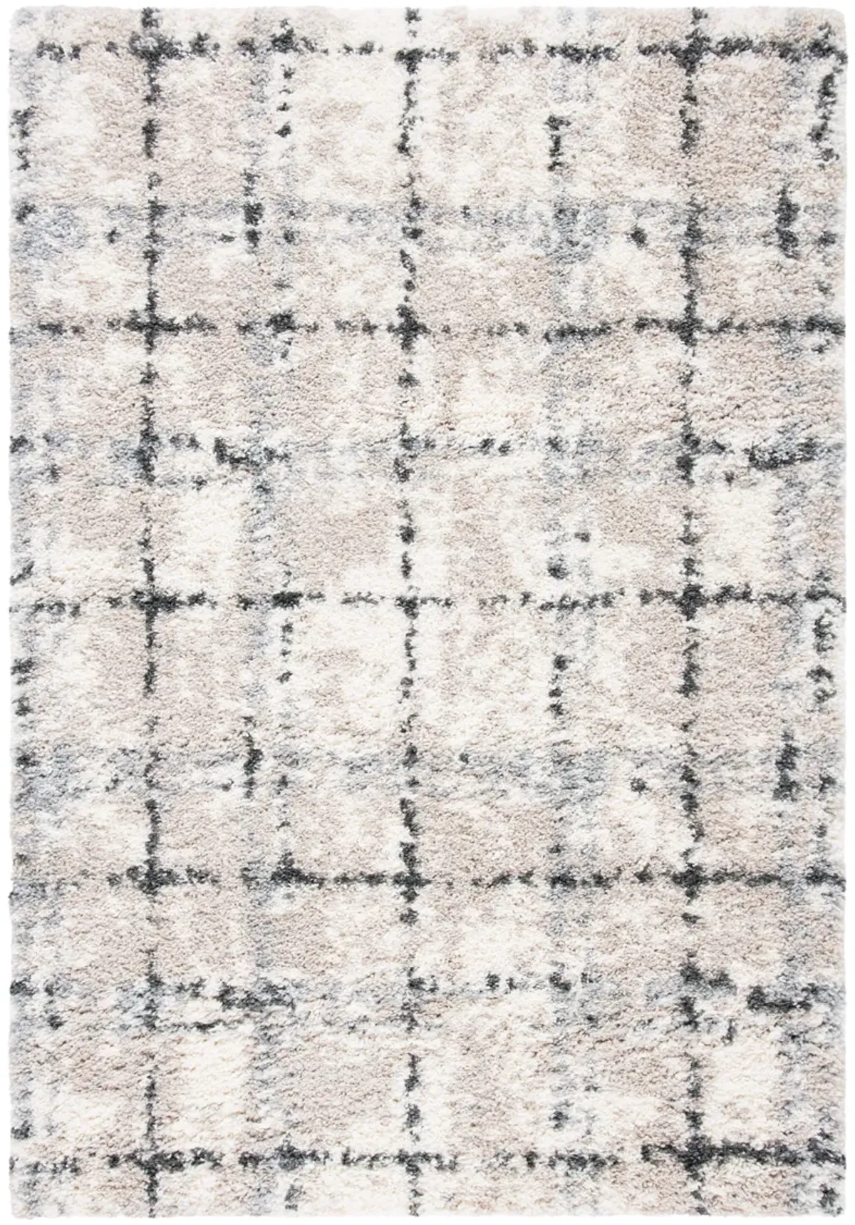 FONTANA SHAG Medium Rectangle Power Loomed 6'-7" x 9' Rug