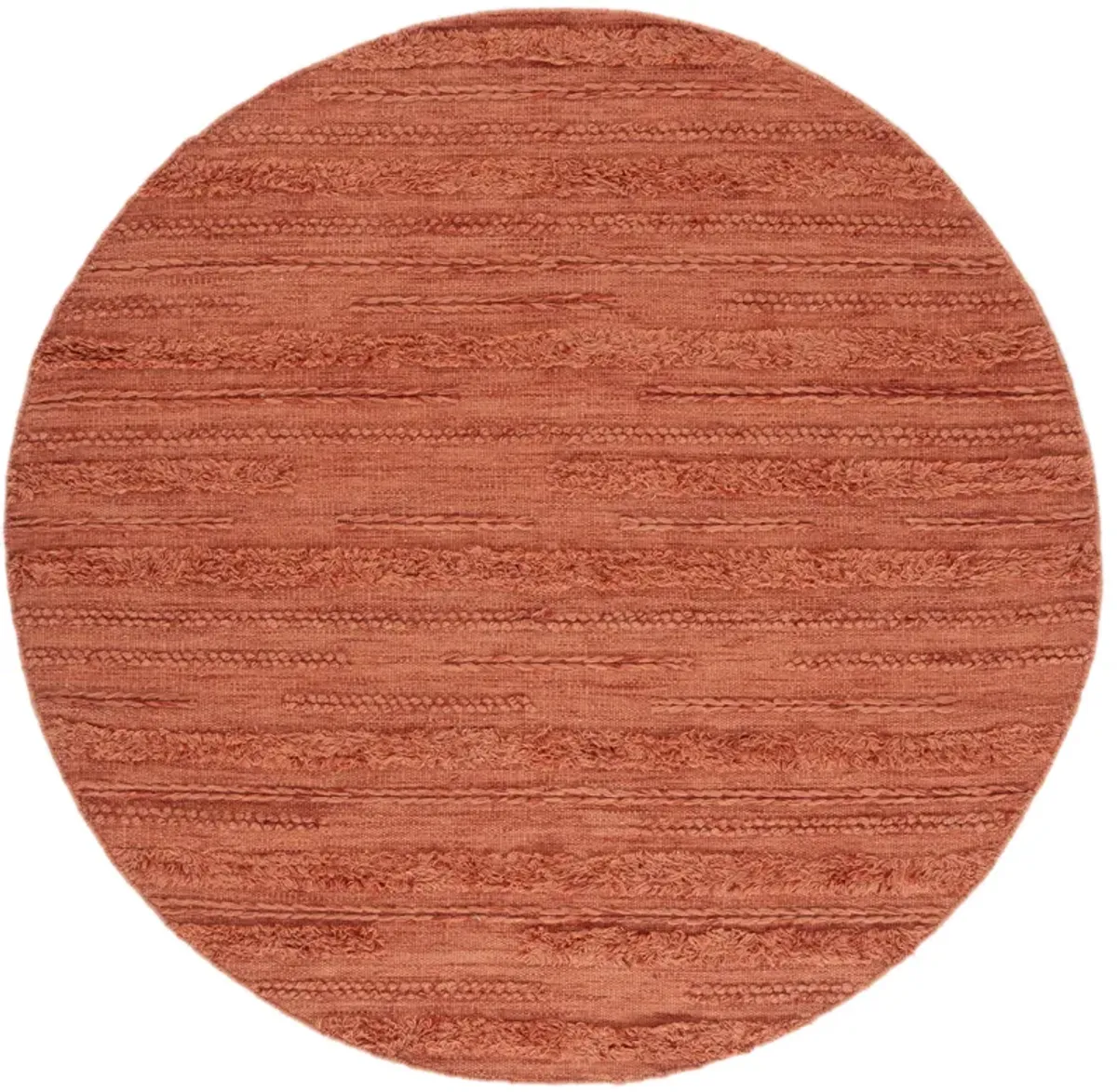 VERMONT Hand Woven 8' x 8' Round area rug