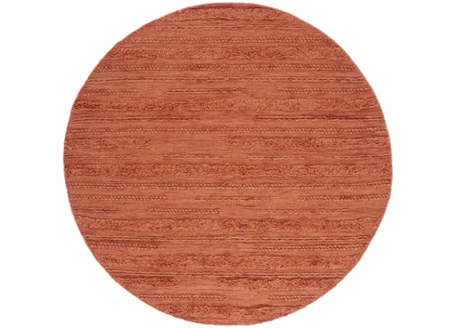 VERMONT 901 RUST  8' x 8' Round Round Rug