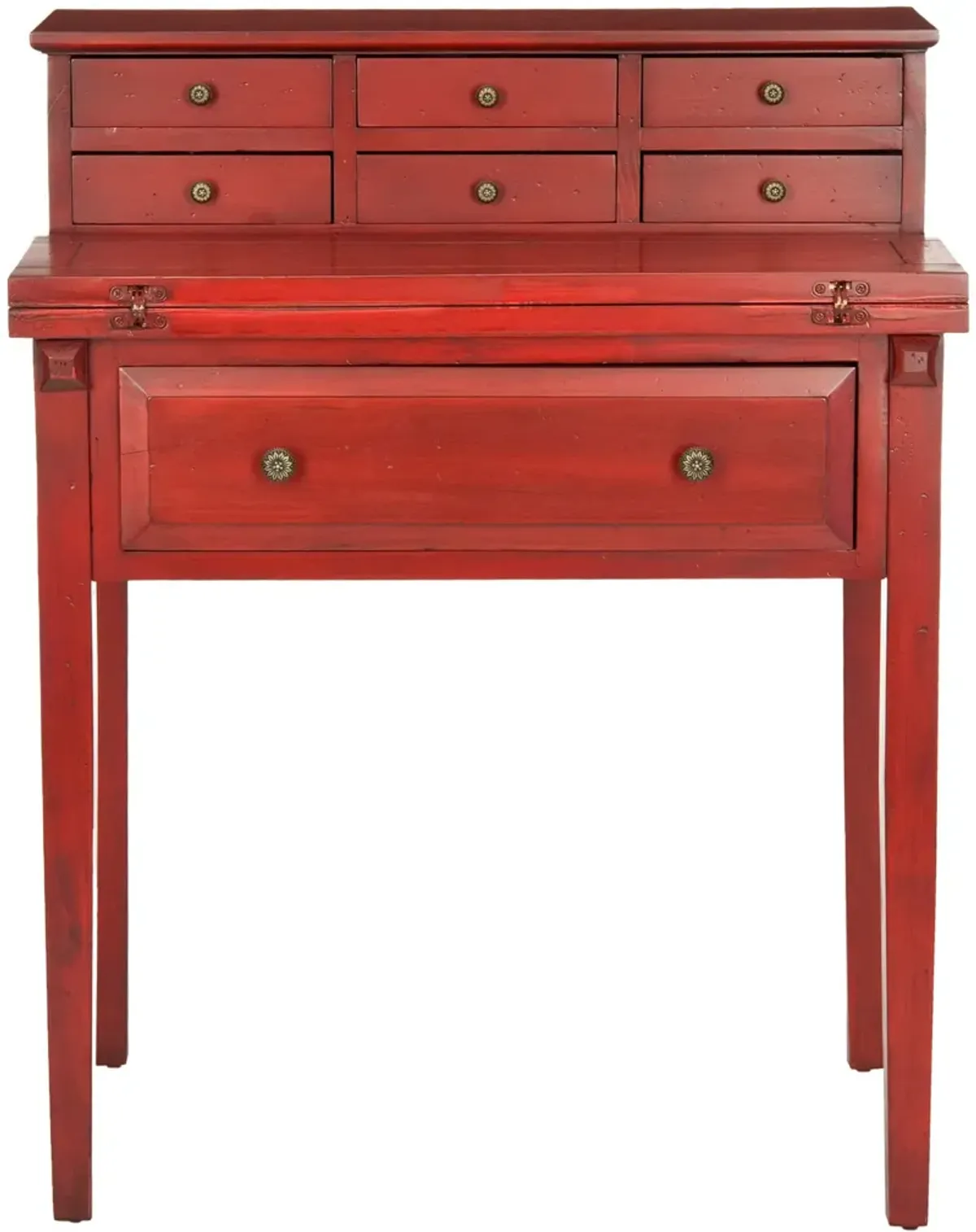 ABIGAIL 7 DRAWER FOLD DOWN DESK