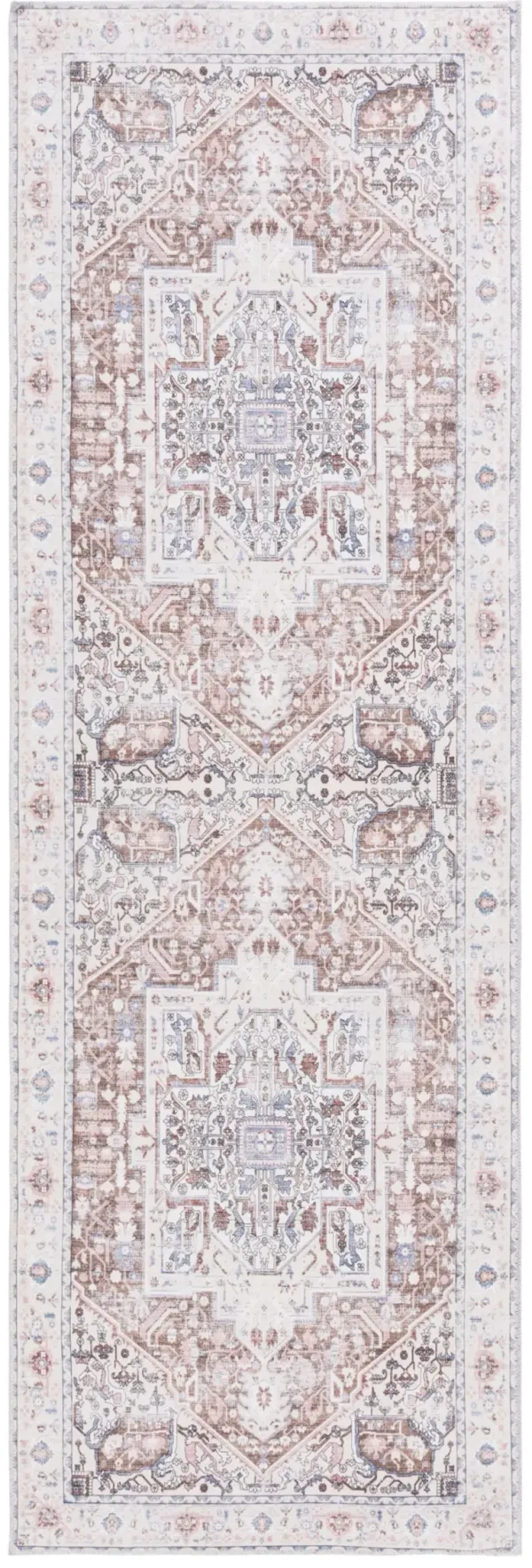 ARIZONA 109 TAUPE  2'-6' x 6' Runner Rug