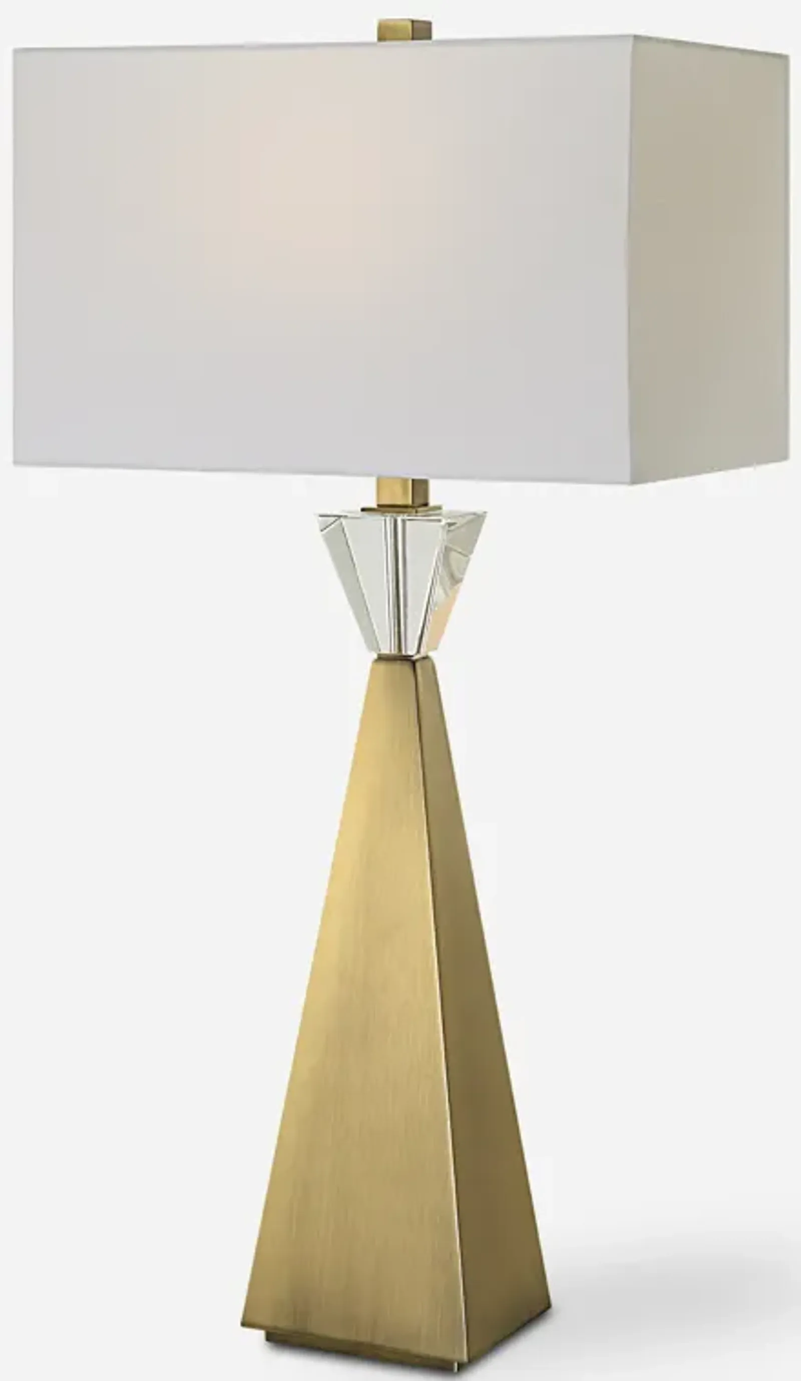 Arete Modern Brass Table Lamp