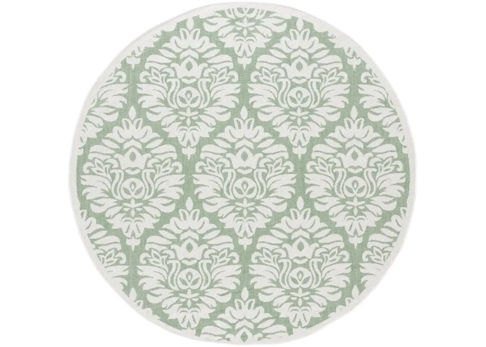 BERMUDA  821 IVORY  6'-7' X 6'-7' Round Round Rug