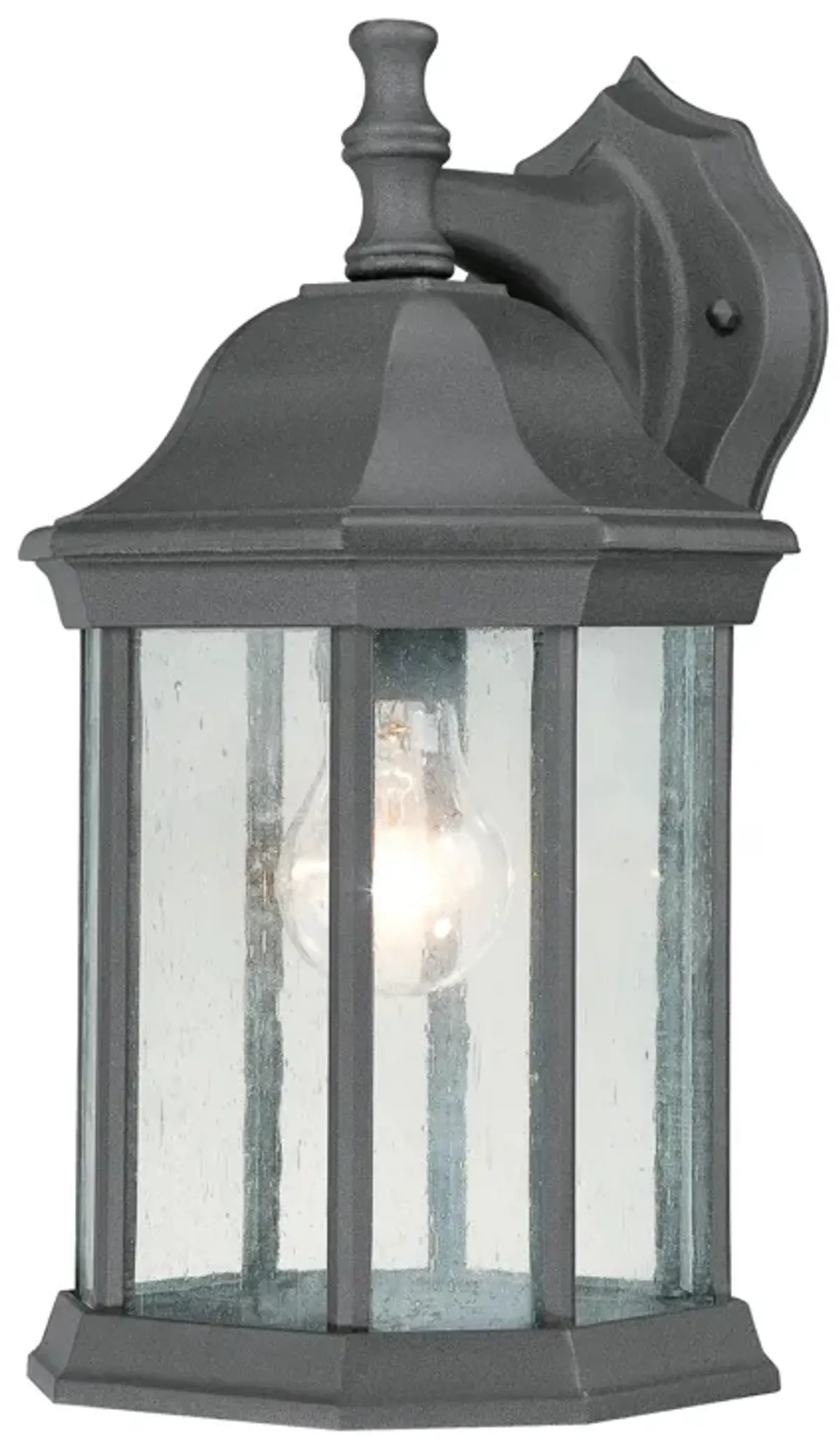 Hawthorne 14" High 1-Light Outdoor Sconce - Black