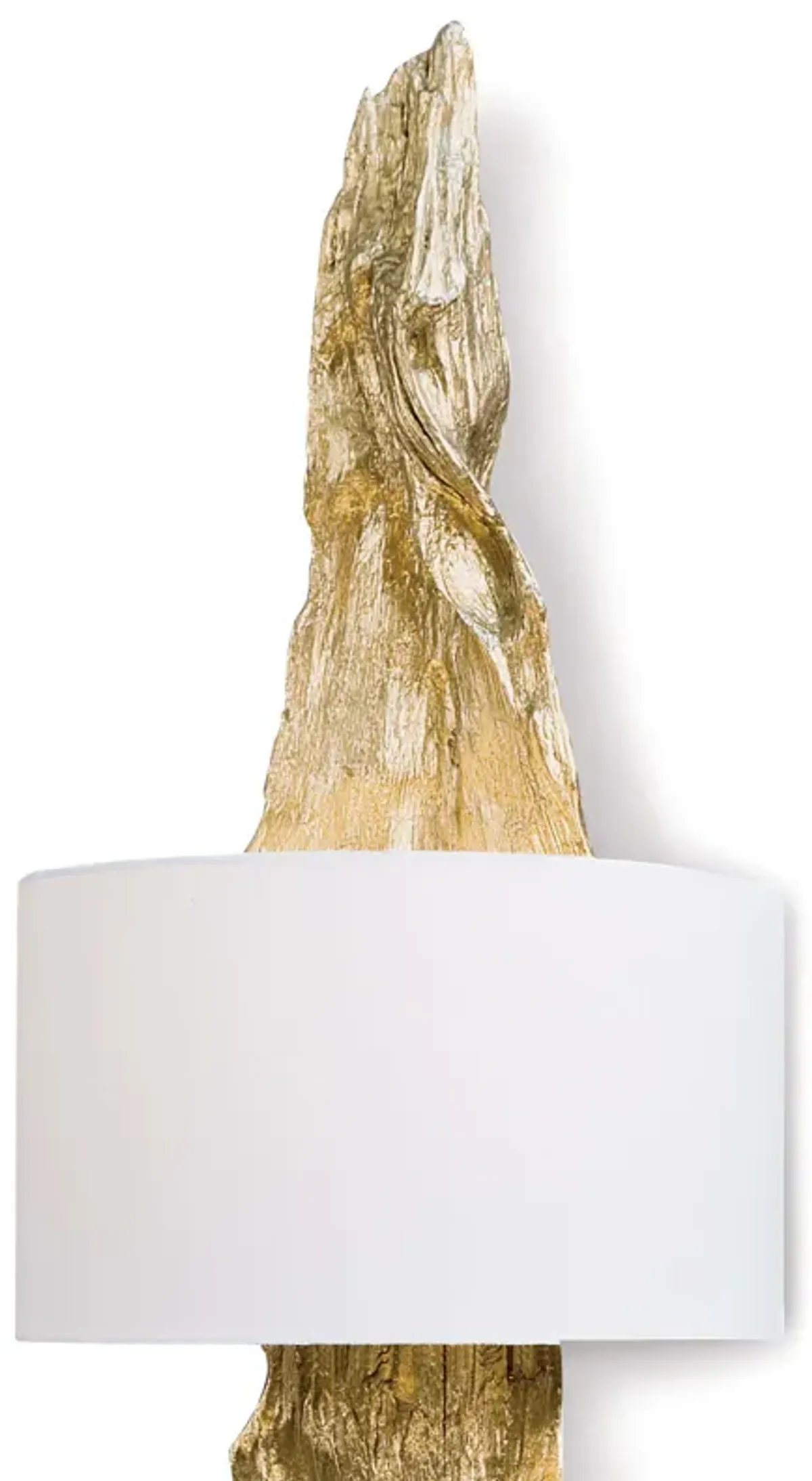 Driftwood Sconce (Antique Gold Leaf)