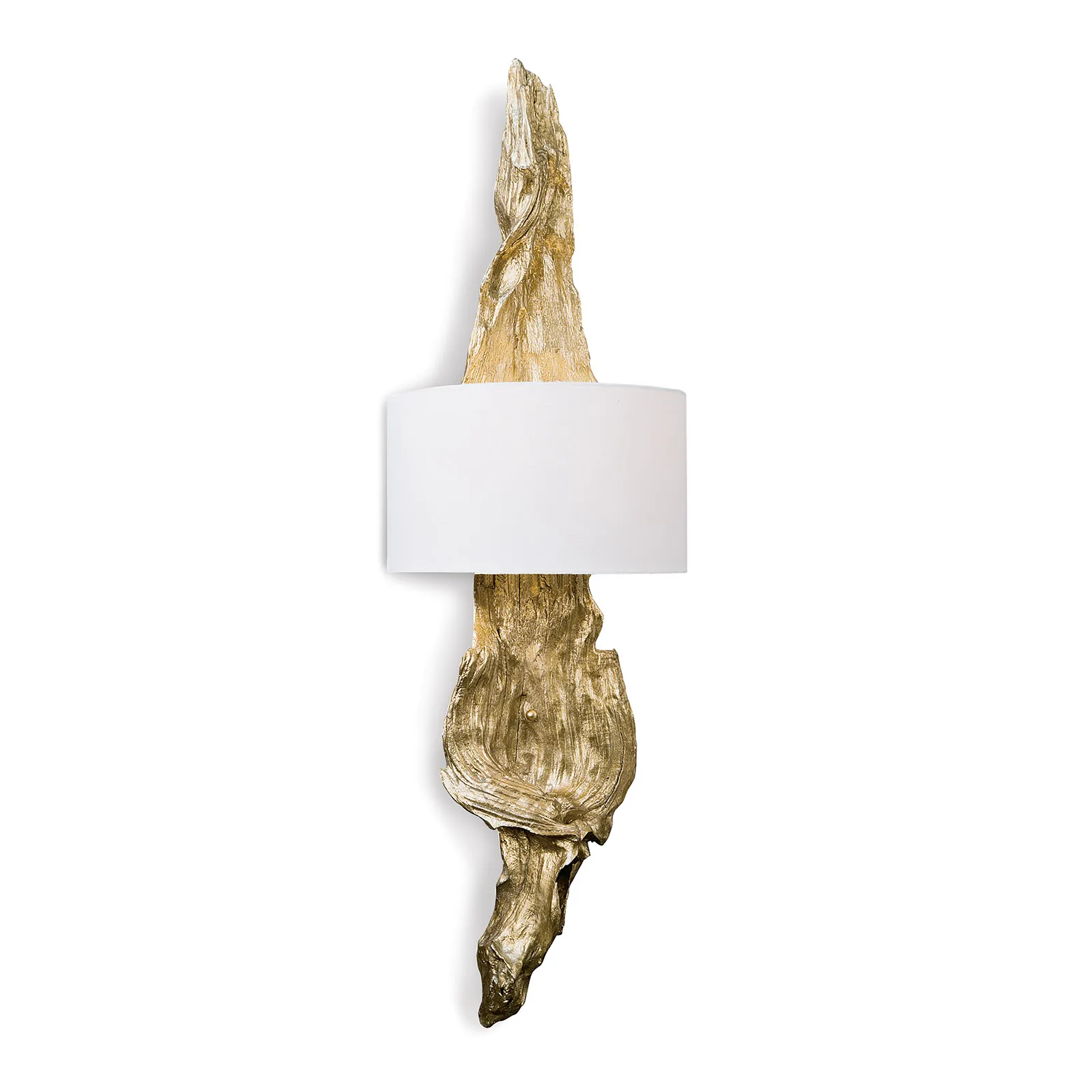 Driftwood Sconce (Antique Gold Leaf)