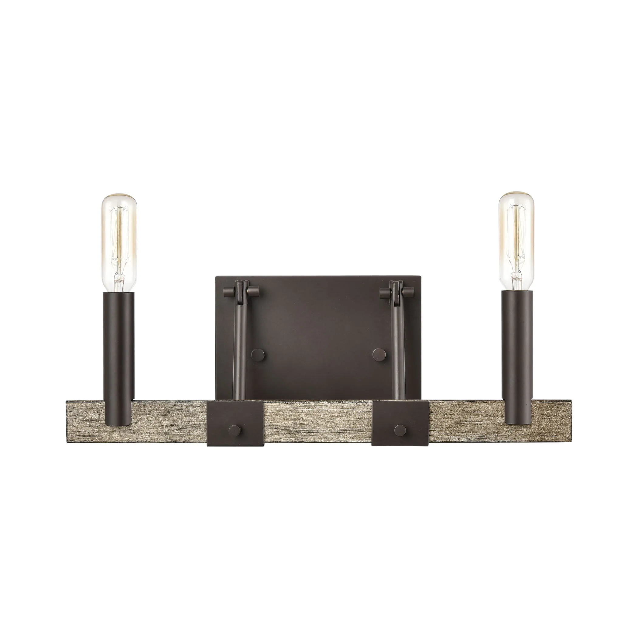 Transitions 14" Wide 2-Light Vanity Light - Oil Rubbed Bronze