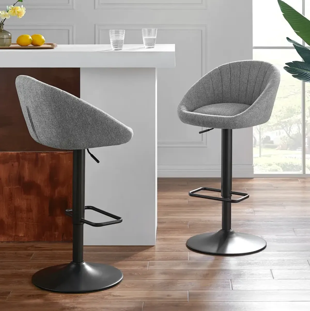 Watson Gaslift Swivel Bar Stool - Set of 2