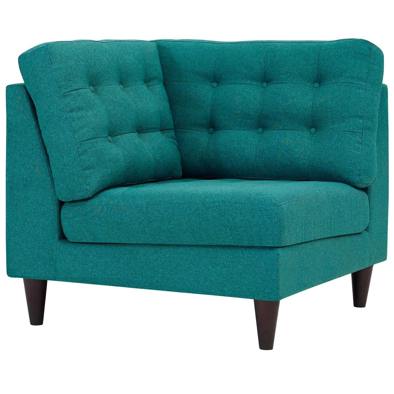 Empress Upholstered Fabric Corner Sofa