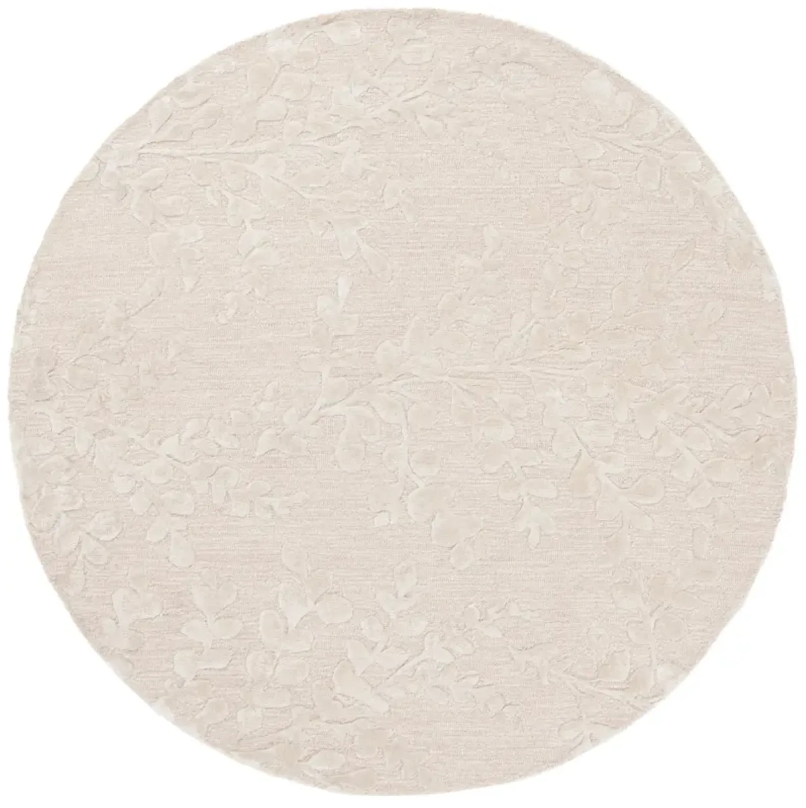 GLAMOUR Hand Tufted 6' x 6' Round area rug