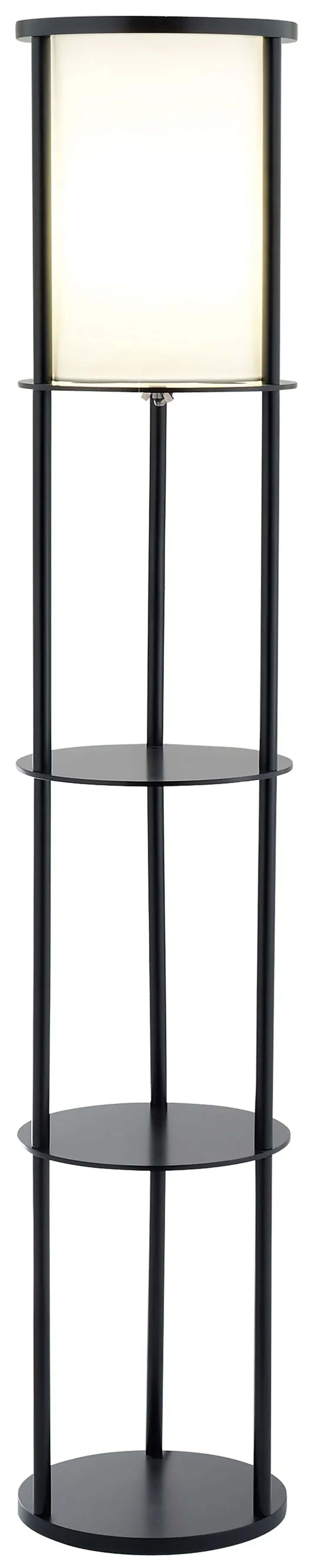 Stewart round Shelf Floor Lamp