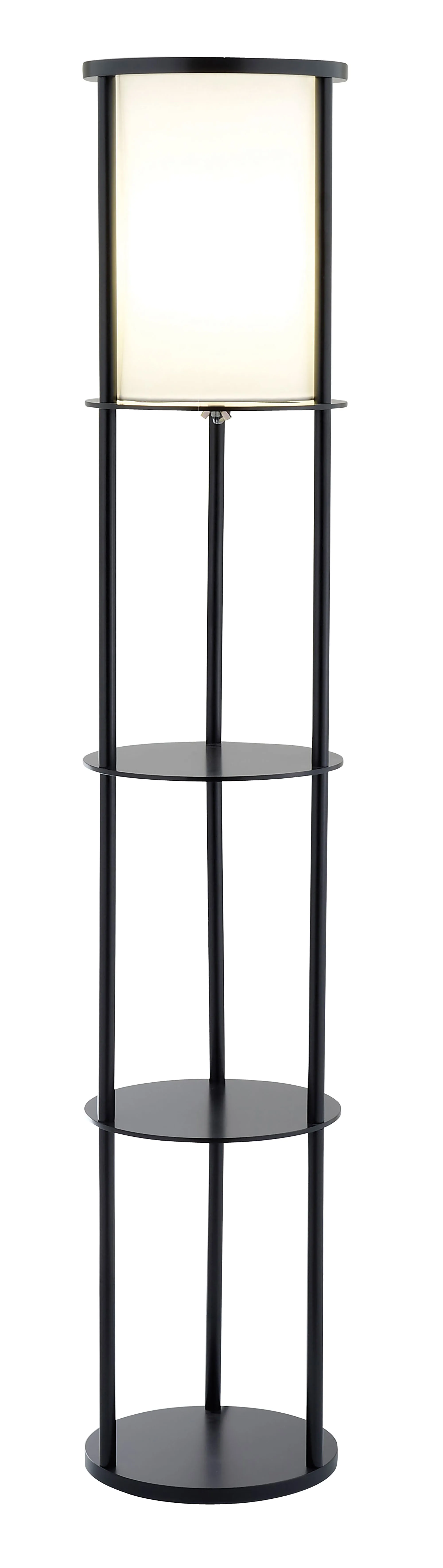 Stewart round Shelf Floor Lamp